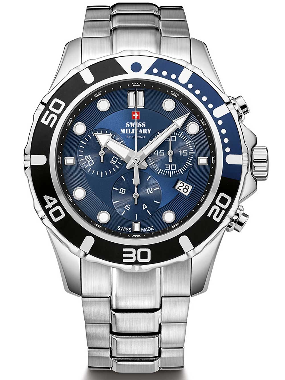 Swiss Military SM34044.03 Chronograph 10 ATM 45mm Swiss Military SM34044.03 Chronograph 10 ATM 45mm