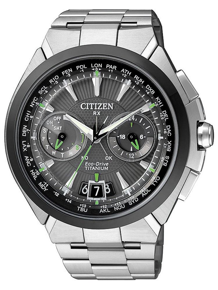 Citizen Eco-Drive Satellite Time System CC1084-55E 48 mm 100M