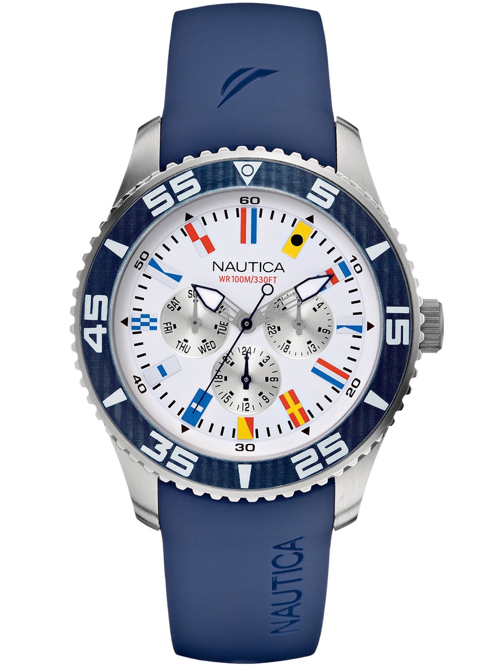 NAUTICA A12627G NST 07 Flag Multifunktion 44 mm 10 ATM