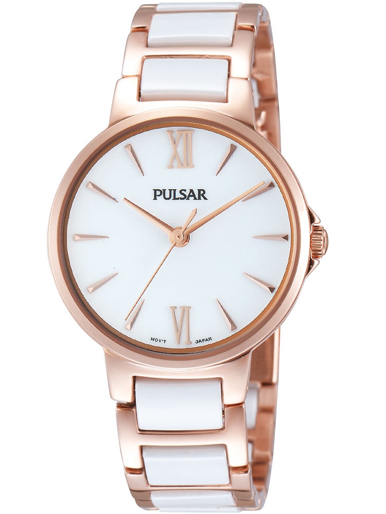 Pulsar PH8078X1 Damen Armbanduhr Keramik 32mm