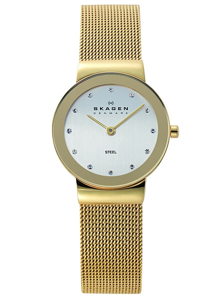 Watches Chrono12 Skagen Slimline Steel Damenuhr 358SGGD Skagen Esstisch Terra ~ Watches Chrono12 Skagen Slimline Steel Damenuhr 358SGGD