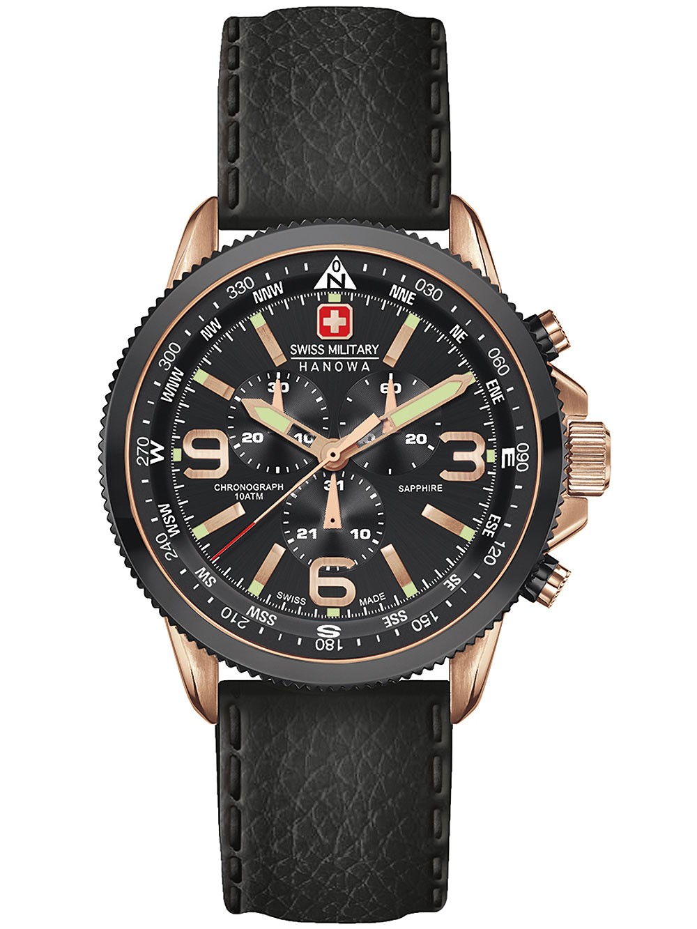 Swiss Military Hanowa 6-4224.09.007 Arrow Chrono 10ATM 46mm Swiss Military Hanowa 6-4224.09.007 Arrow Chrono 10ATM 46mm