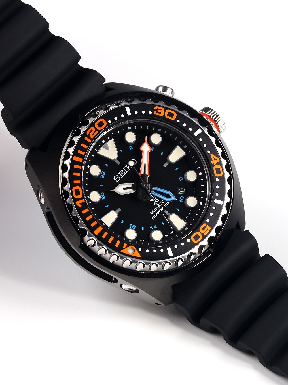 Ceasuri Chrono12 Seiko Prospex Kinetic Diver GMT SUN023P1 200M 48mm