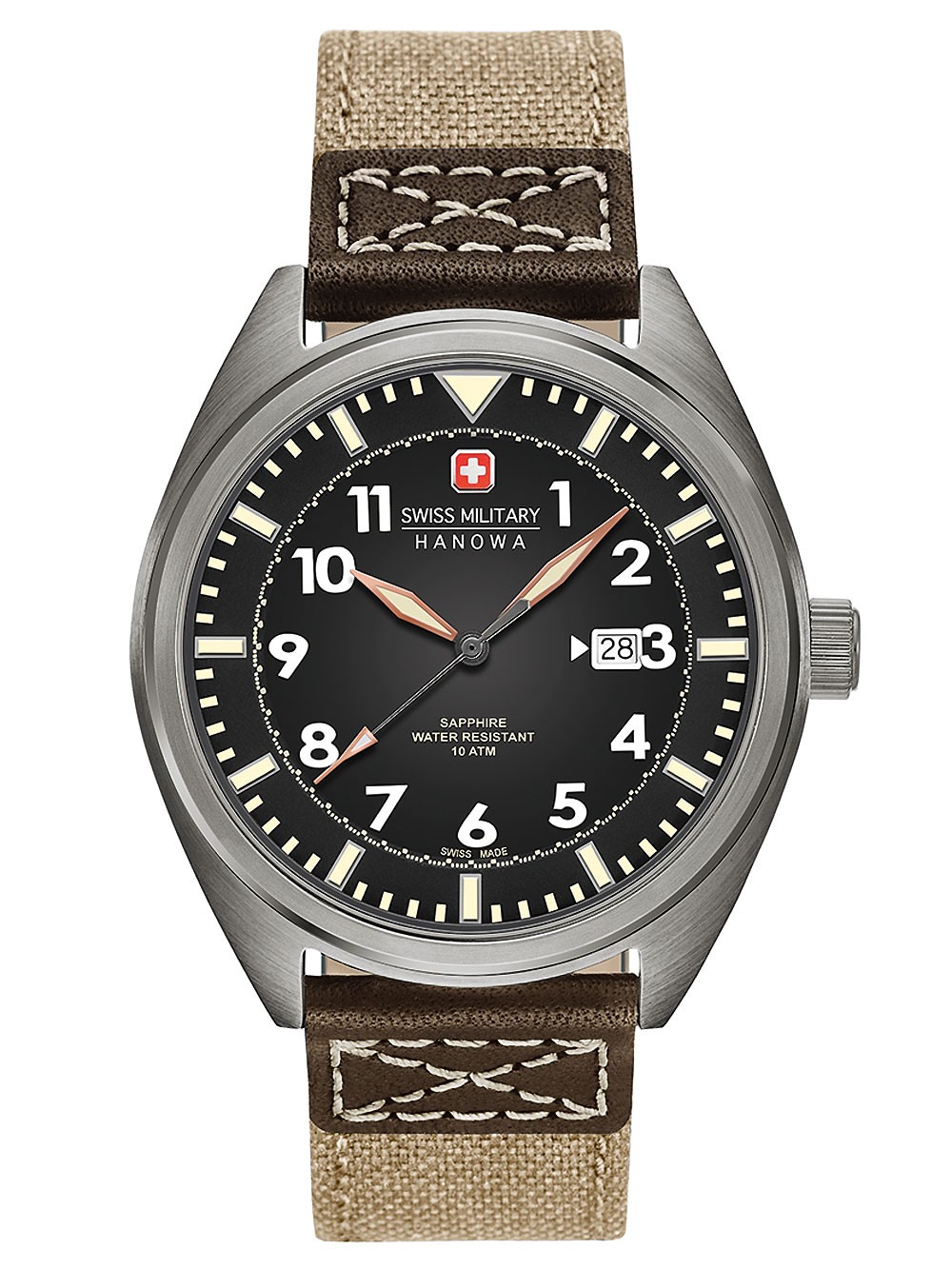 Swiss Military Hanowa 6-4258.30.007.02 Airborne Herren 10ATM 43mm Swiss Military Hanowa 6-4258.30.007.02 Airborne Herren 10ATM 43mm