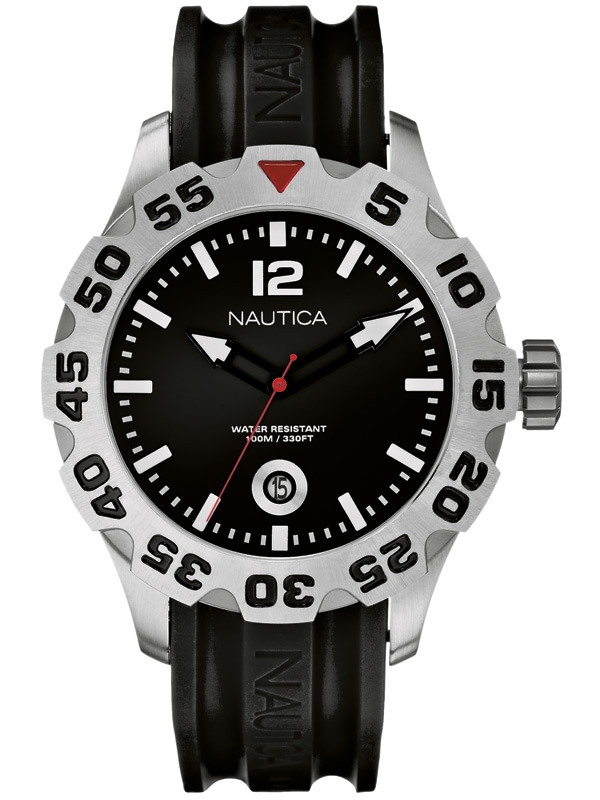 NAUTICA BFD 100 Date A14600G Diver Ceas 10 ATM 47 mm