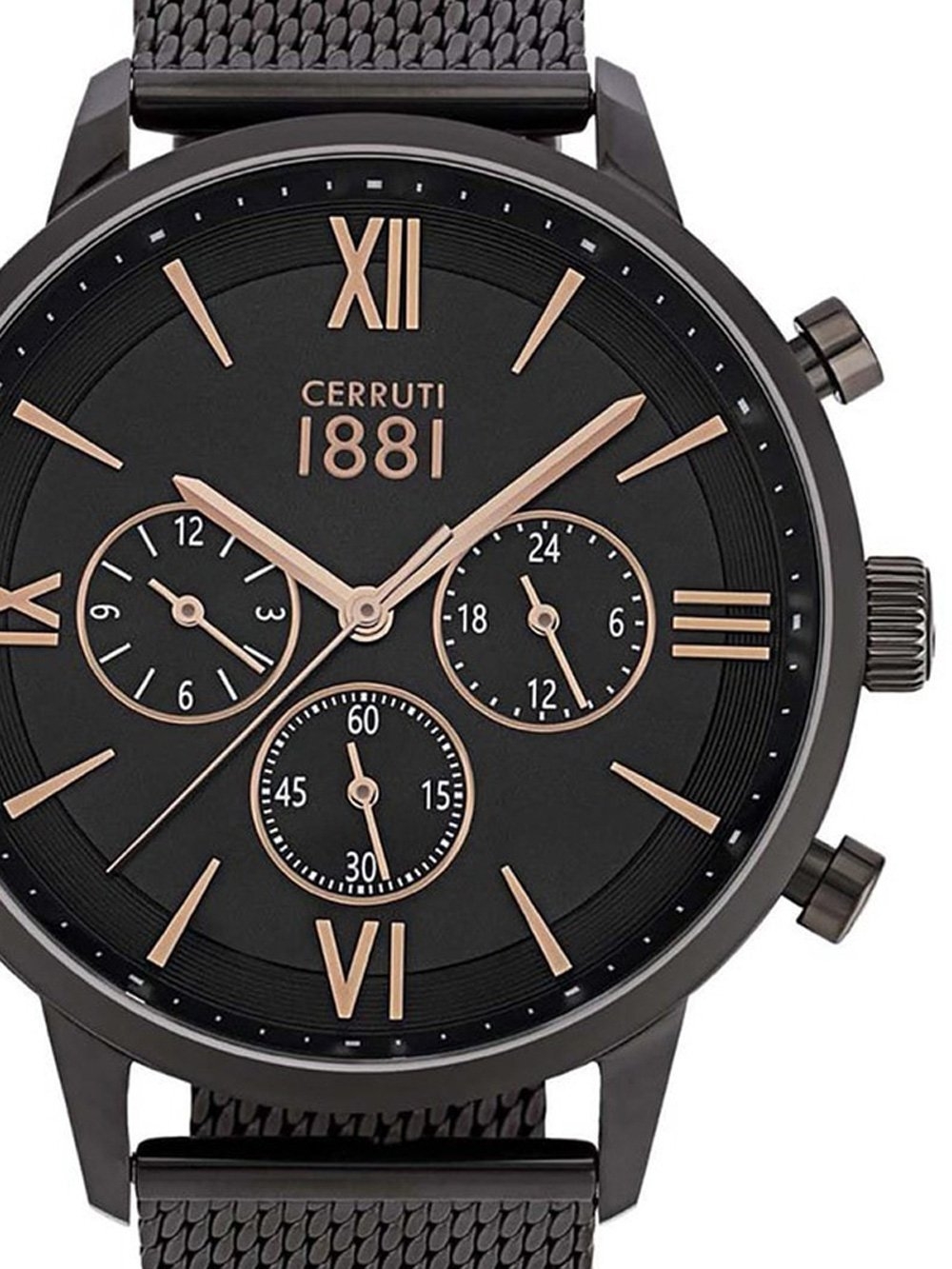 Ceas barbatesc Cerruti CRA23406 Denno Cronograf 43mm 10ATM