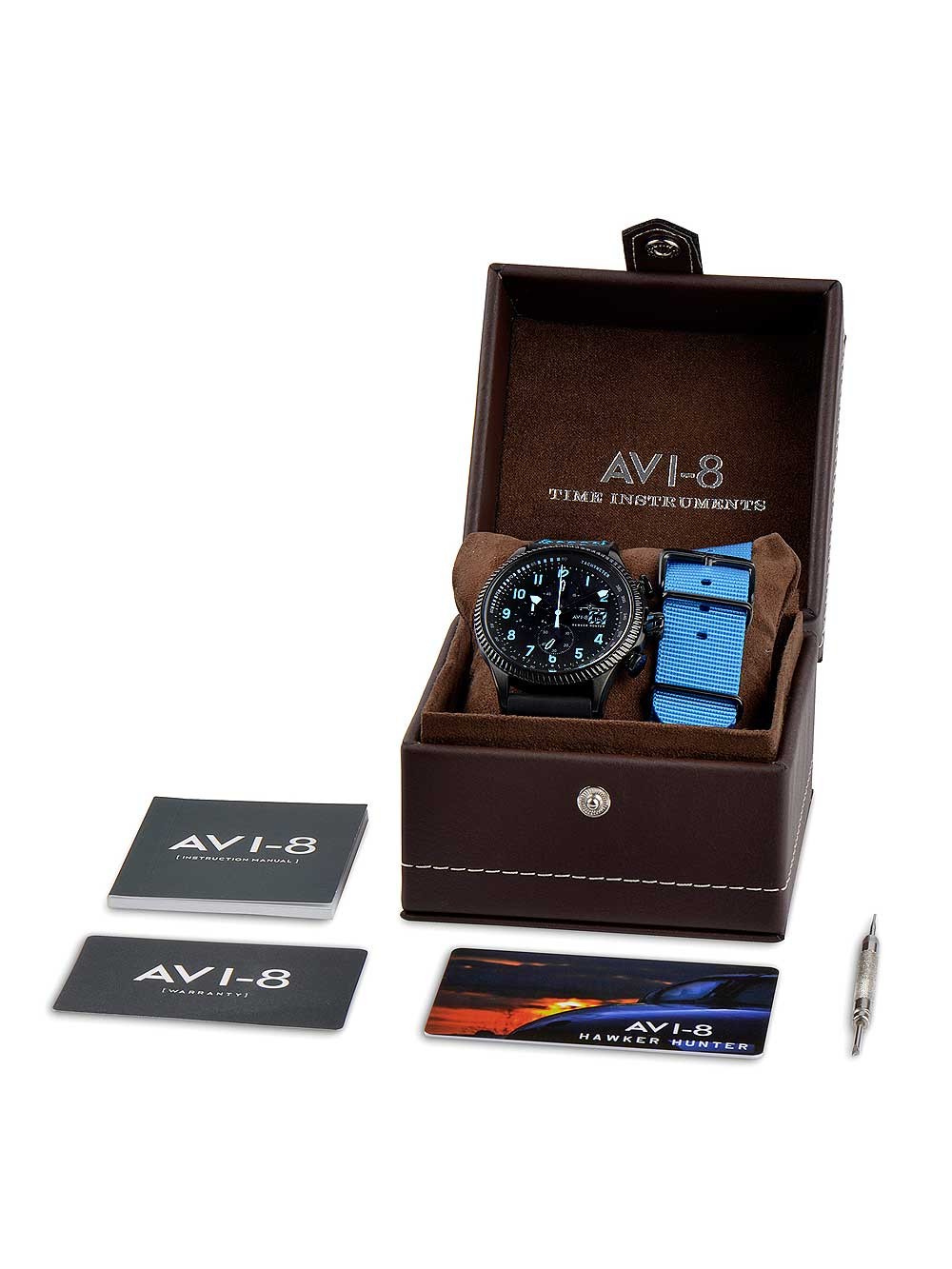 Ceas barbatesc AVI-8 AV-4036-04 Hawker Hunter Chrono 45mm 5ATM