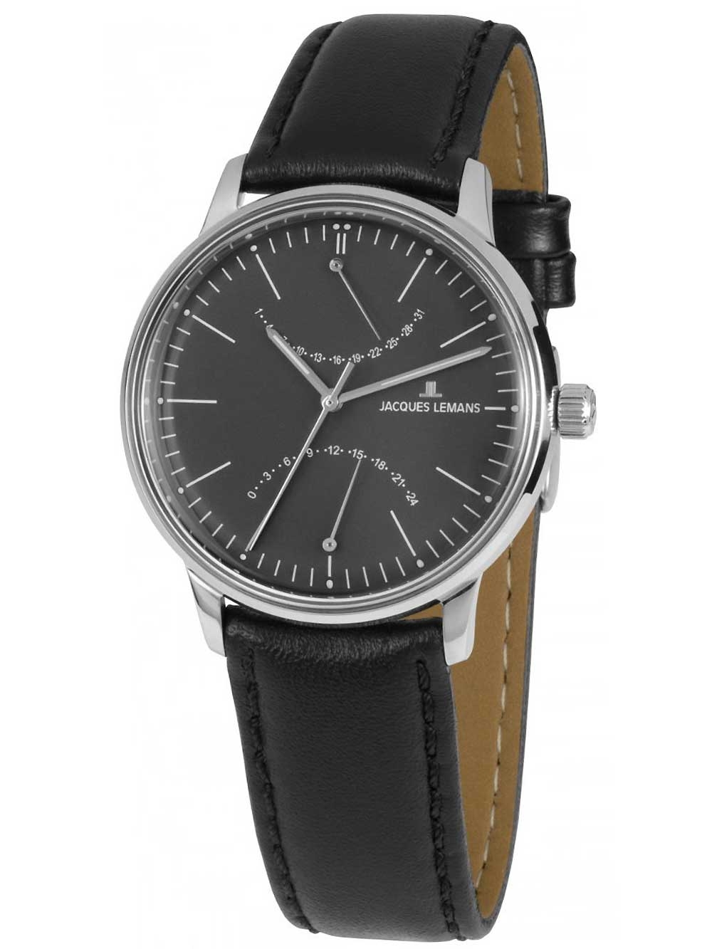 Ceas barbati Jacques Lemans N-218A Retro Classic 40mm 5ATM