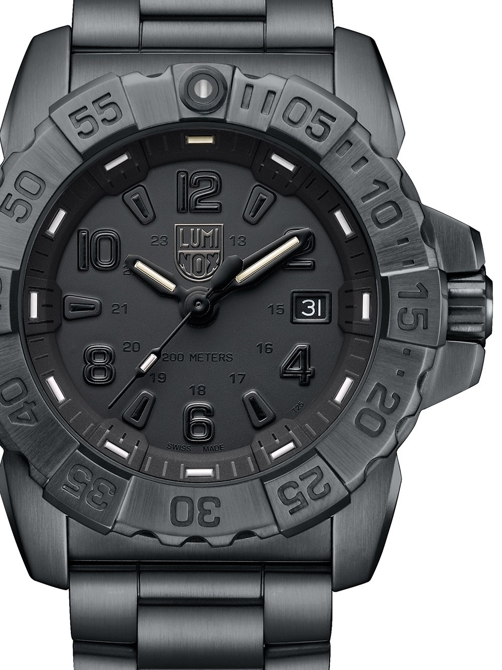 Ceas barbatesc Luminox XS.3252.BO Navy Seal Steel 45mm 20ATM