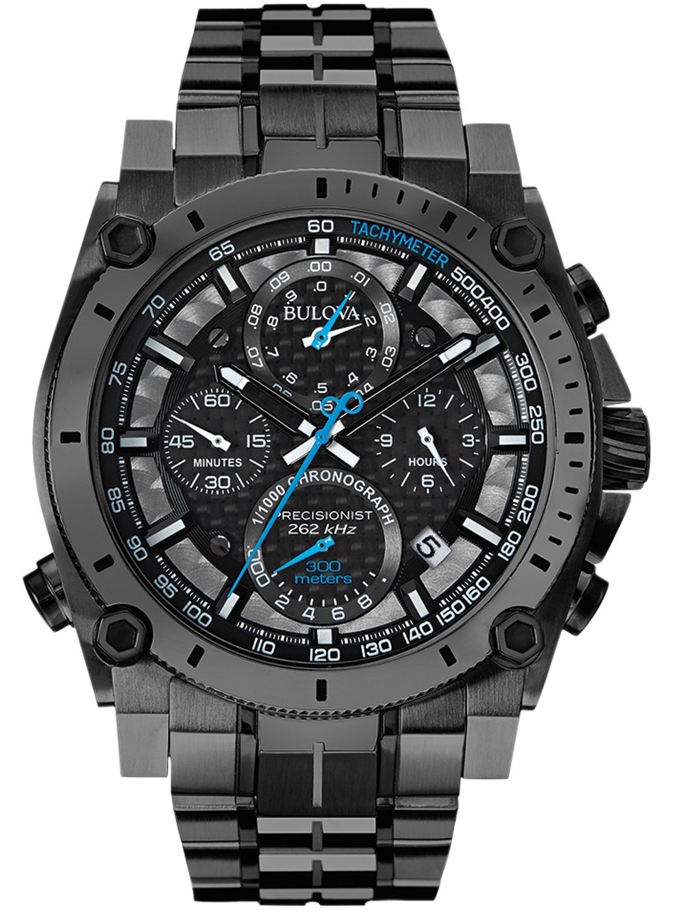 Ceas barbatesc Bulova 98B229 Precisionist Cronograf 46mm 30ATM