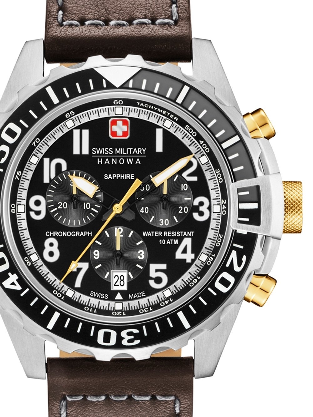 Ceas barbatesc Swiss Military Hanowa 06-4304.04.007.05 Touchdown Chrono 45mm 10ATM