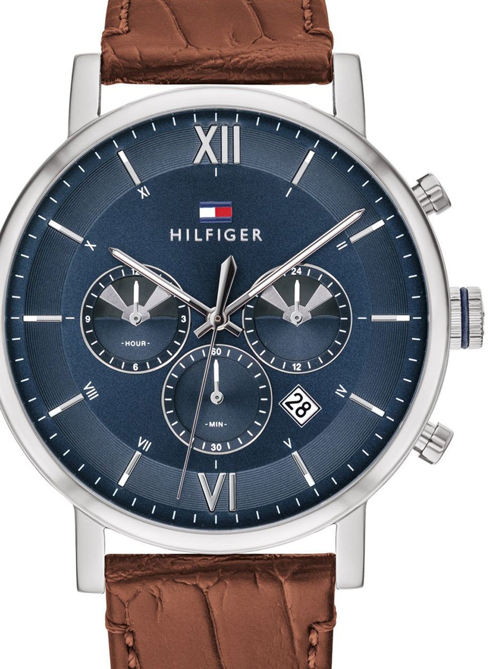 Ceas barbatesc Tommy Hilfiger 1710393 Even Dual-Time 44mm 5ATM
