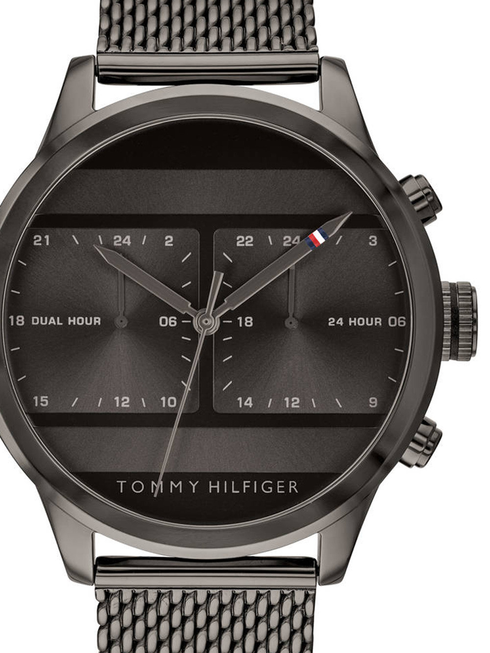 Ceas barbatesc Tommy Hilfiger 1791597 Dual Time 44mm 5ATM