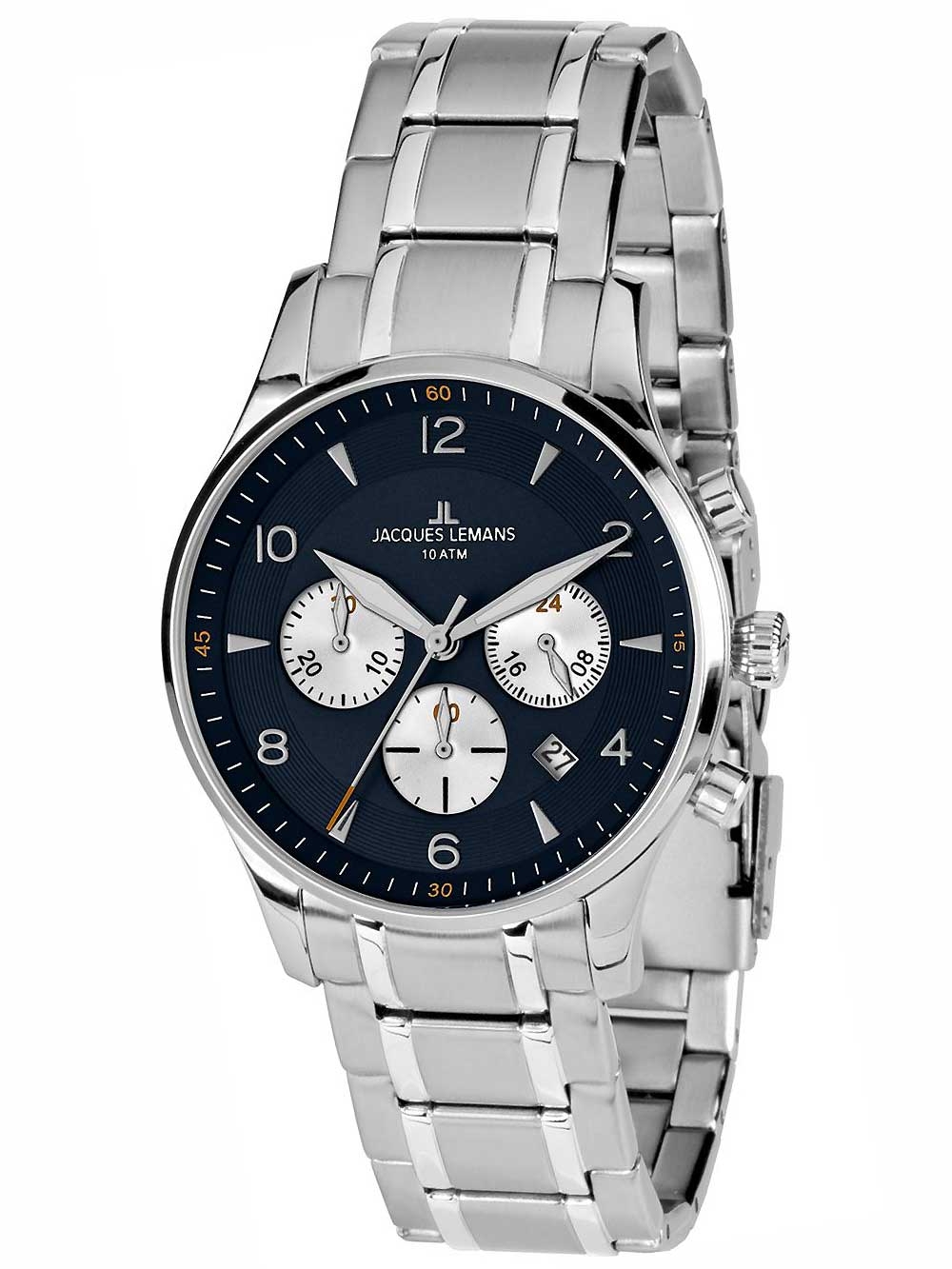 Ceas barbati Jacques Lemans 1-1654K London Chrono 40mm 10ATM