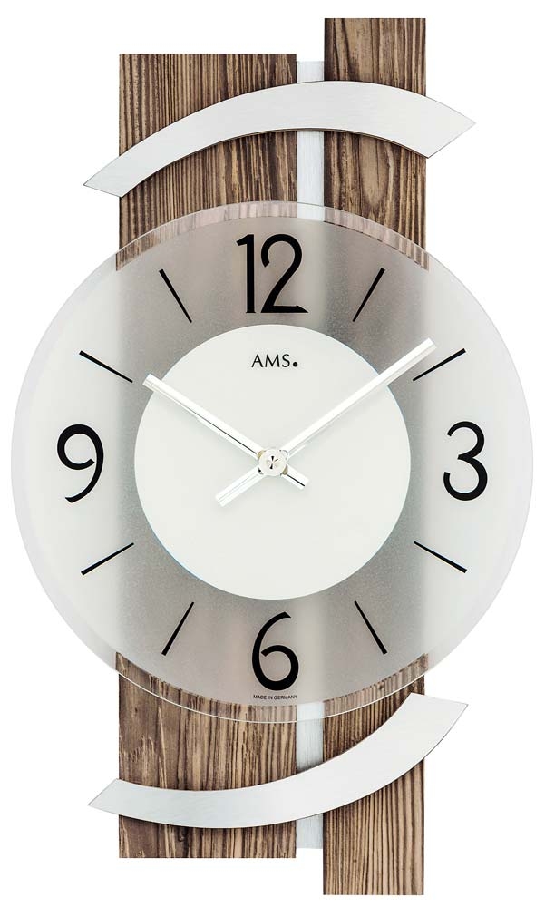 Ceas de perete AMS 9545 modern - Serie: AMS Design