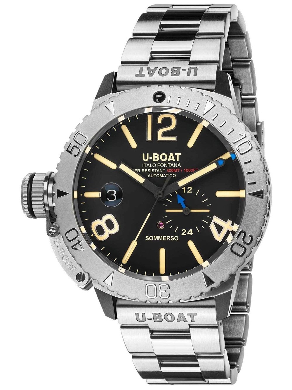 Ceas barbatesc U-Boat 9007/A/MT Sommerso Automatik 46mm 10ATM