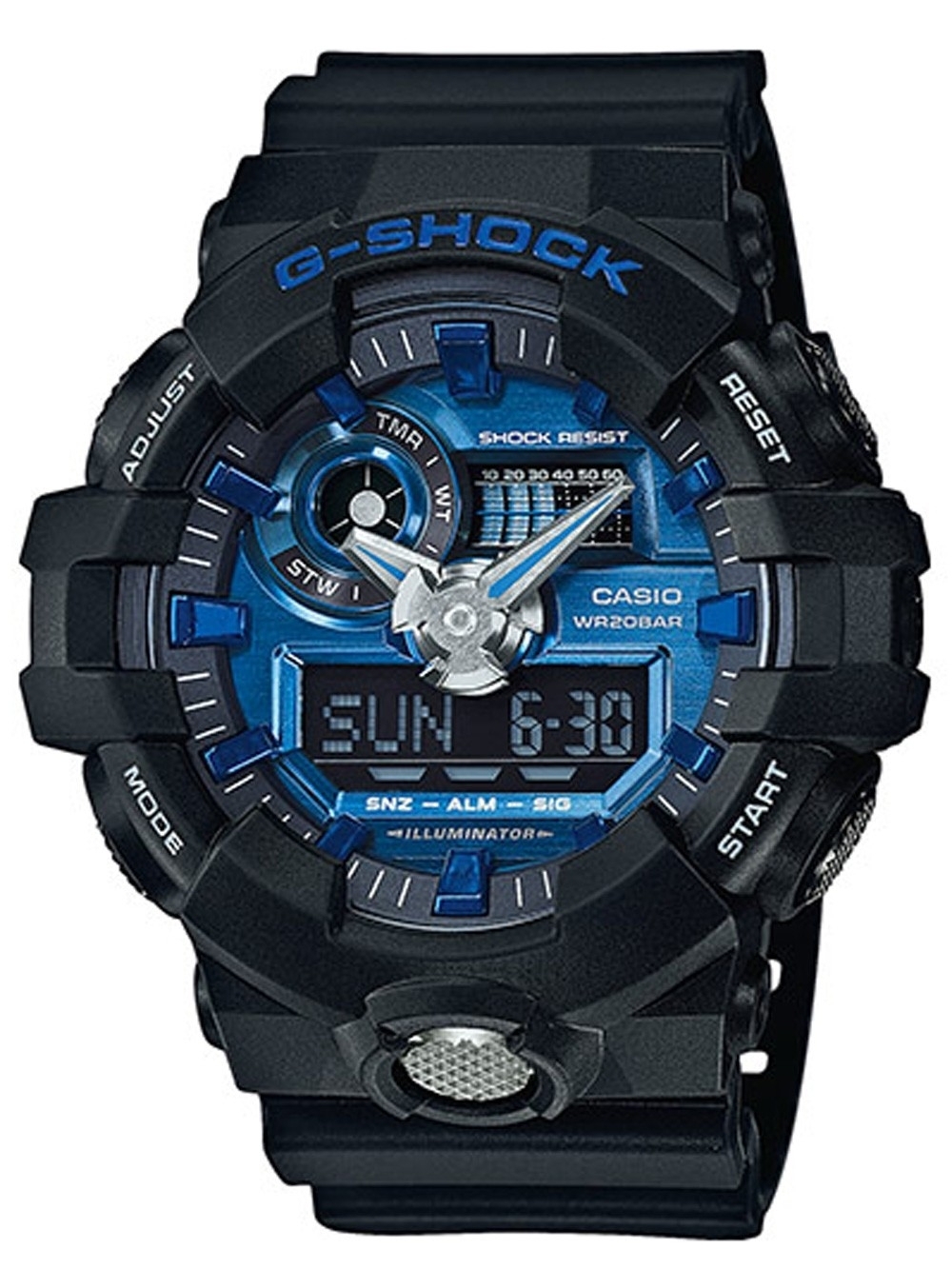 Ceas barbatesc Casio GA-710-1A2ER G-Shock 53mm 20ATM