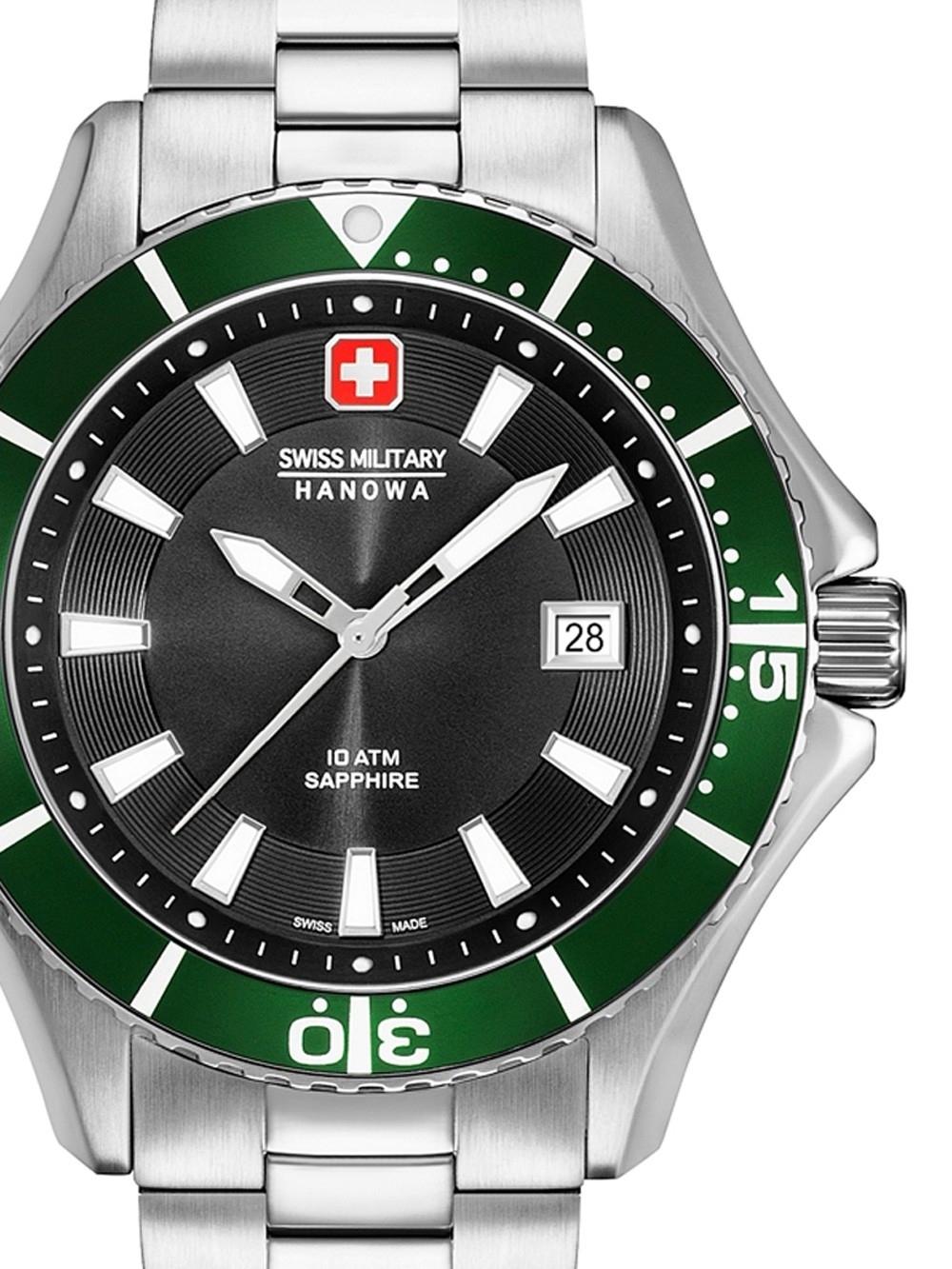 Ceas barbatesc Swiss Military Hanowa 06-5296.04.007.06 Nautila 46mm 10ATM