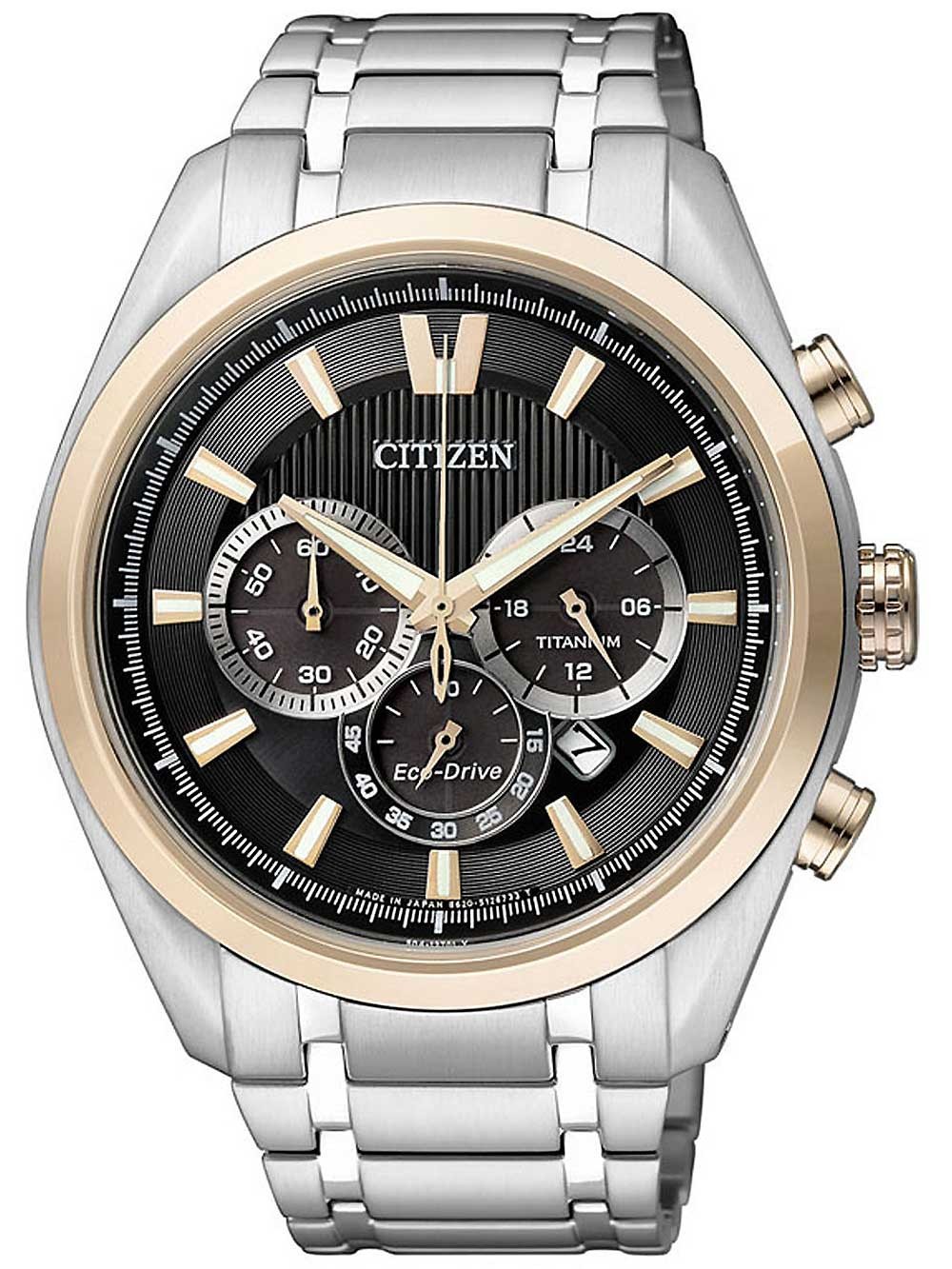 Ceas barbatesc Citizen CA4014-57E Cronograf Eco-Drive Super-Titan 43 mm