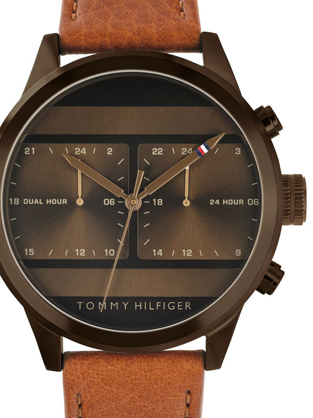 Ceas barbatesc Tommy Hilfiger 1791594 Dual Time 44mm 5ATM