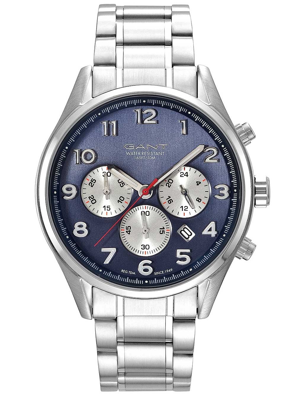 Ceas barbatesc Gant GT009001 Blue Hill 46mm 5ATM