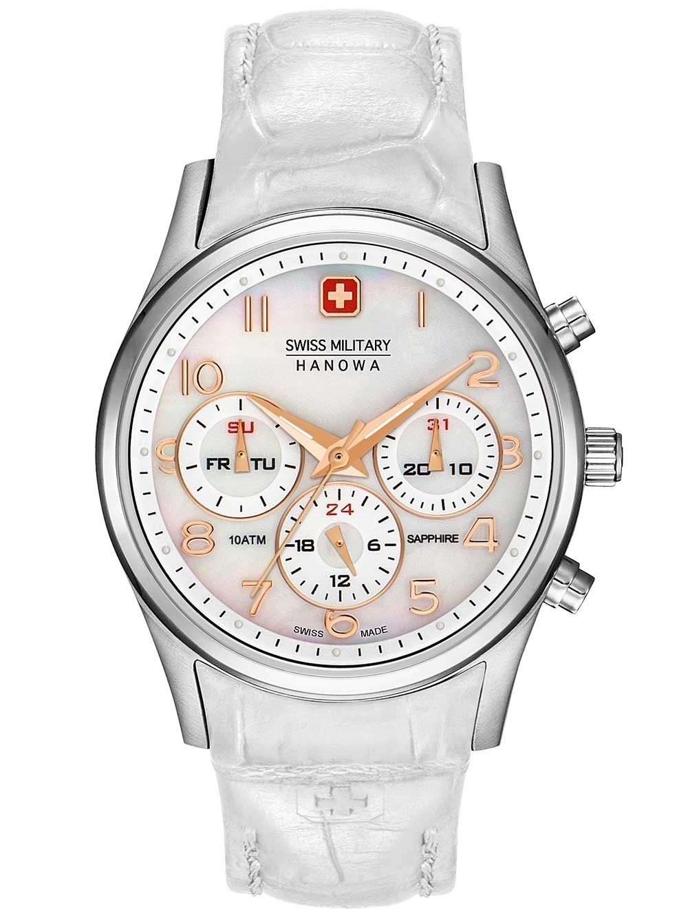 Ceas de dama Swiss Military Hanowa 06-6278.04.001.01 36mm 10ATM