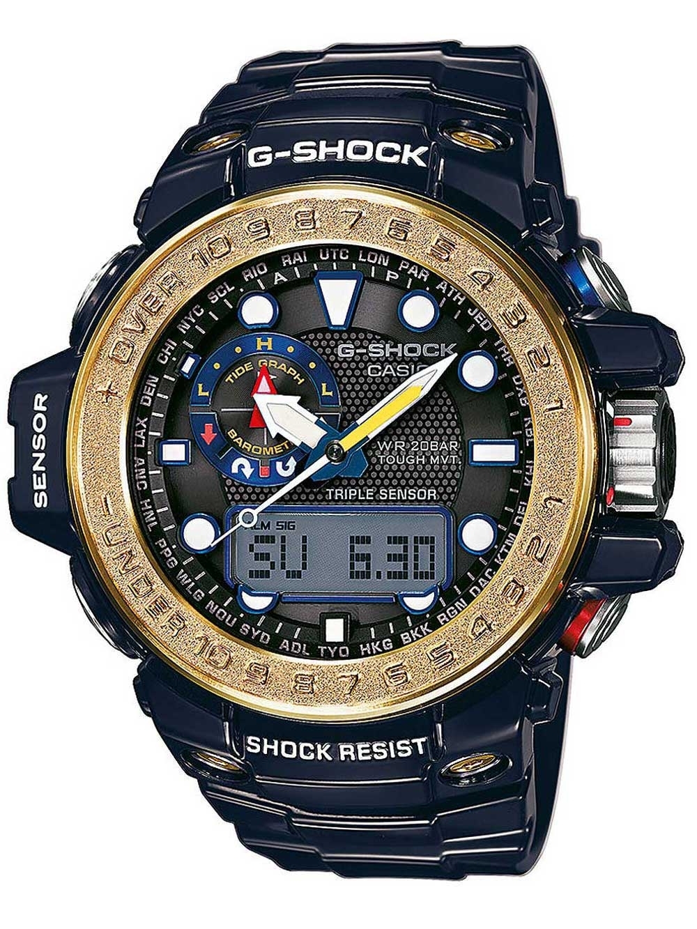 Ceas barbatesc Casio GWN-1000F-2AER G-Shock 47mm 20ATM