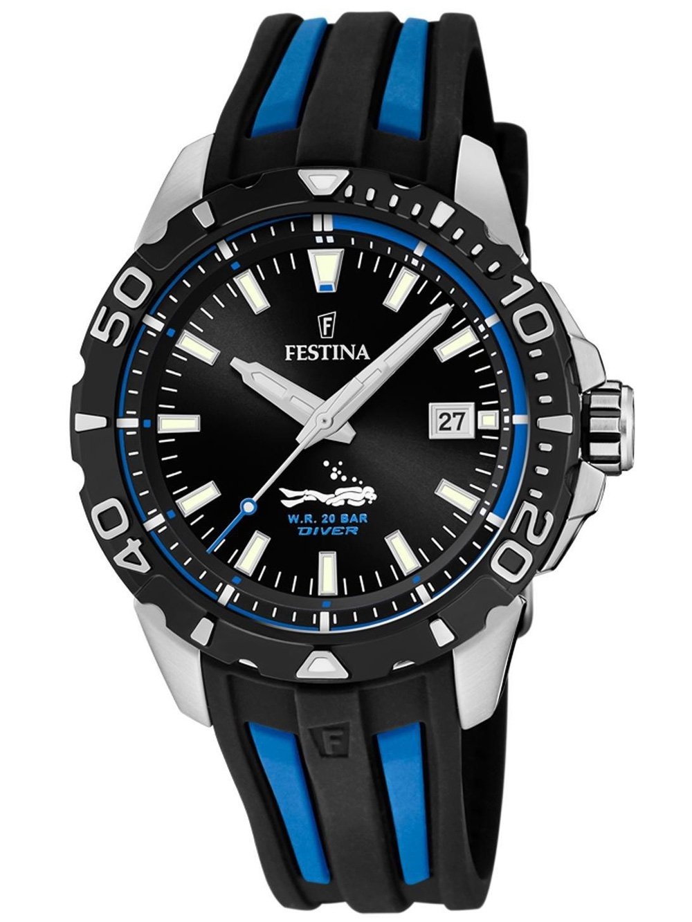 Festina F20462/4 The Originals Diver Herren 44mm 20ATM