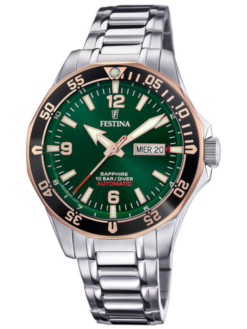 Ceas barbatesc Festina F20478/4 Klassik Automatic 42mm 10ATM