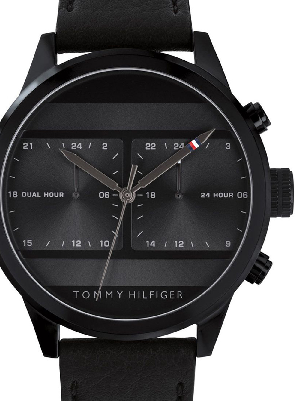 Ceas barbatesc Tommy Hilfiger 1791595 Dual Time 44mm 5ATM