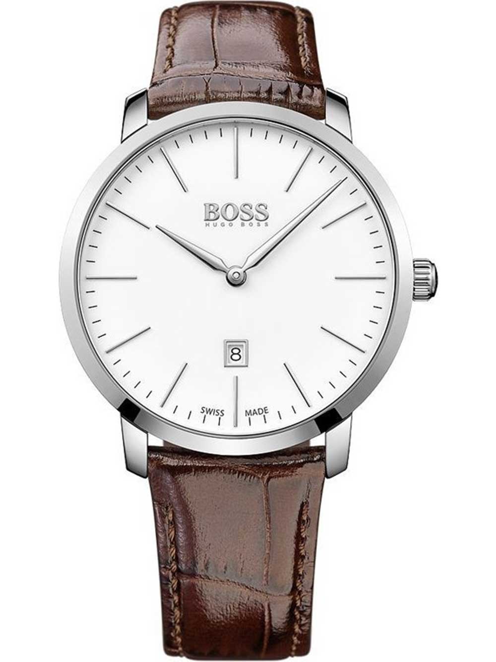 Ceas barbatesc Hugo Boss 1513255 Swiss Made 42mm 3ATM Saphir