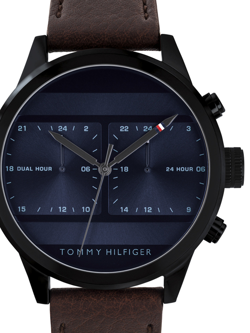 Ceas barbatesc Tommy Hilfiger 1791593 Dual Time 44mm 5ATM