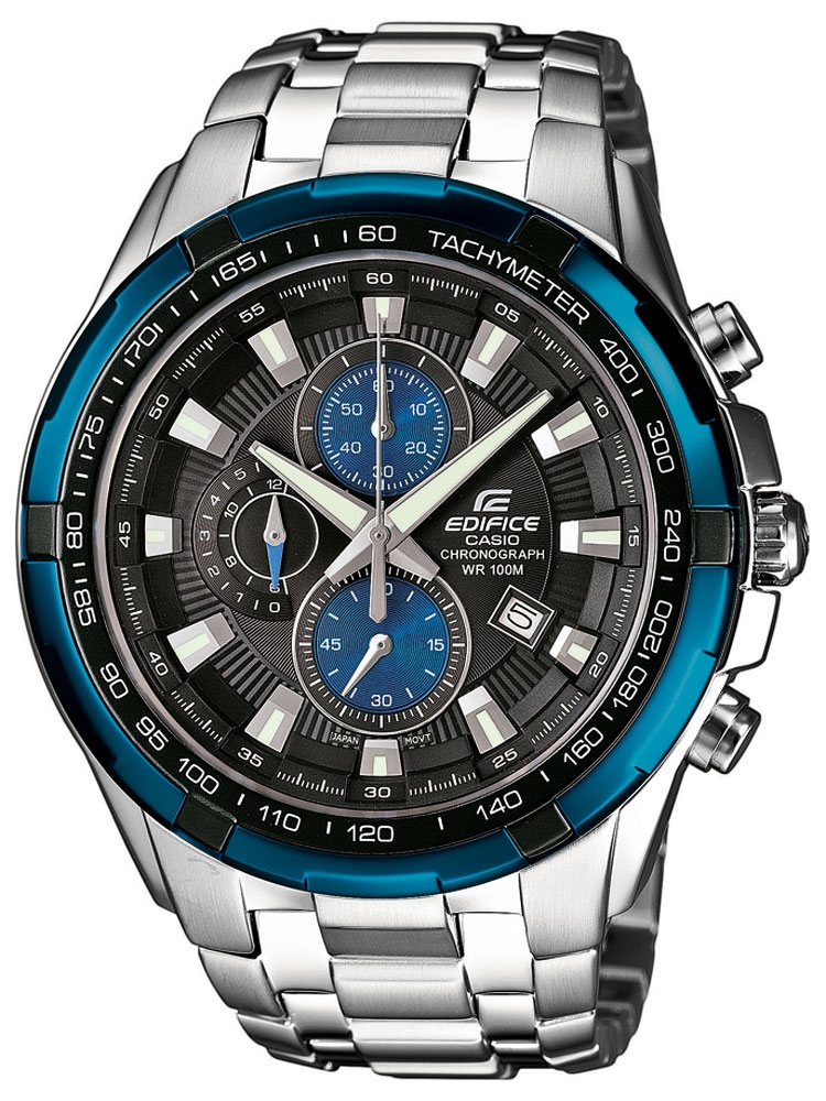 Ceas barbatesc Casio Edifice EF-539D-1A2VEF Cronograf 10 ATM 48 mm