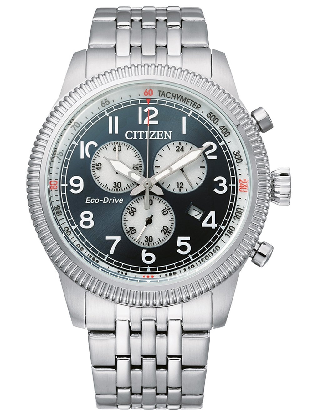 Ceas barbatesc Citizen AT2460-89L Eco Drive Cronograf 43mm 10ATM