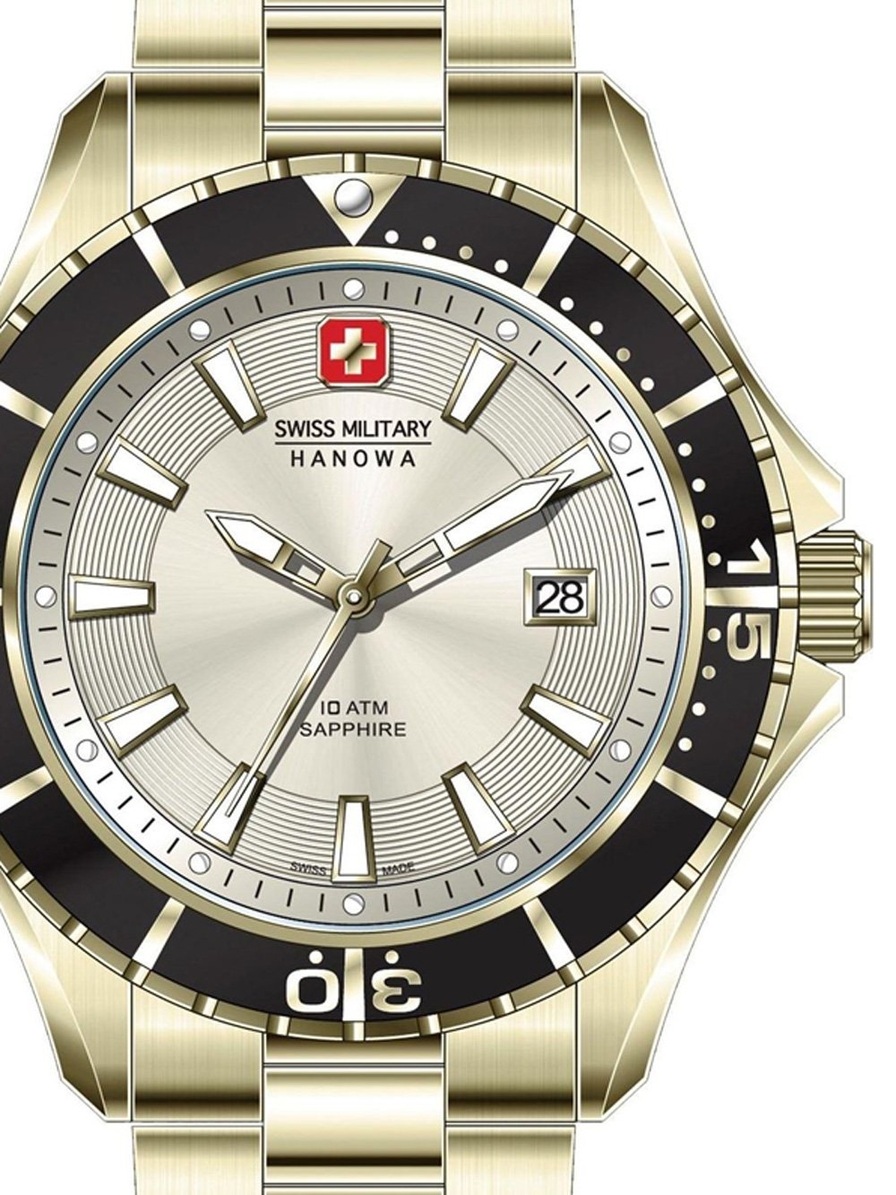 Ceas barbatesc Swiss Military Hanowa 06-5296.02.002 Nautila 45mm 10ATM