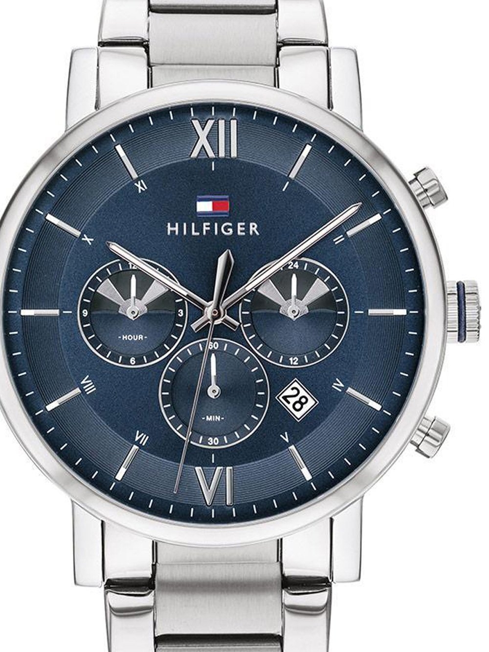 Ceas barbatesc Tommy Hilfiger 1710409 Even Dual-Time 44mm 5ATM