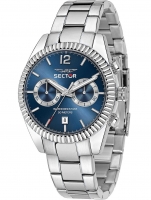 Reloj: Sector R3253240006 Serie 240 Dual Time 41mm 5ATM