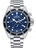 Watch: Men watch Edox 10238-3NM-BUI Skydiver