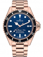 Watch: Men watch Edox 80112-37RNM-BUI Skydiver 70s