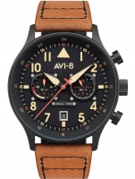 Watch: AVI-8 AV-4088-03 Carey Dual Time 44mm 5ATM