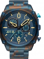 Watch: AVI-8 AV-4052-33 Hawker Hunter Chronograph 45mm 5ATM