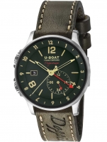 Ceas: Ceas barbatesc U-Boat 8500 Doppiotempo Automatic GMT 43mm 10ATM