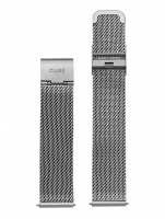 Ceas: Cluse Ersatzband CLS045 [18 mm] silber m. silber Schließe