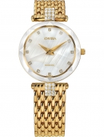 Reloj: Jowissa J5.633.M Facet Strass Damen 29mm 5ATM