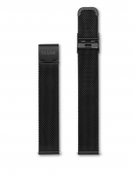 Ceas: Cluse Ersatzband CLS348 [16 mm] schwarz m. schwarz Schließe