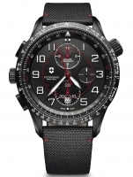 Watch: Victorinox 241716 Airboss Mach 9 Chronograph 45mm 10ATM