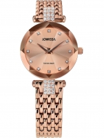 Reloj: Jowissa J5.634.S Facet Strass Damen 25mm 5ATM