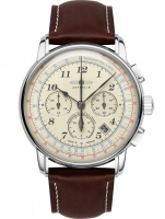 Reloj: Reloj hombre Zeppelin 7624-3 Los Angeles LZ126 Automatic Chronograph 42mm 5ATM