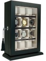Ceas: Rothenschild watch showcase  RS-1100-12BL for 12 watches black