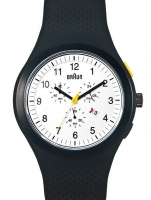 Montre: Montre homme Braun BN0115WHBKB Chronograph  46mm 5ATM